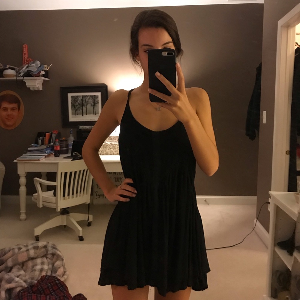 Black free people dress